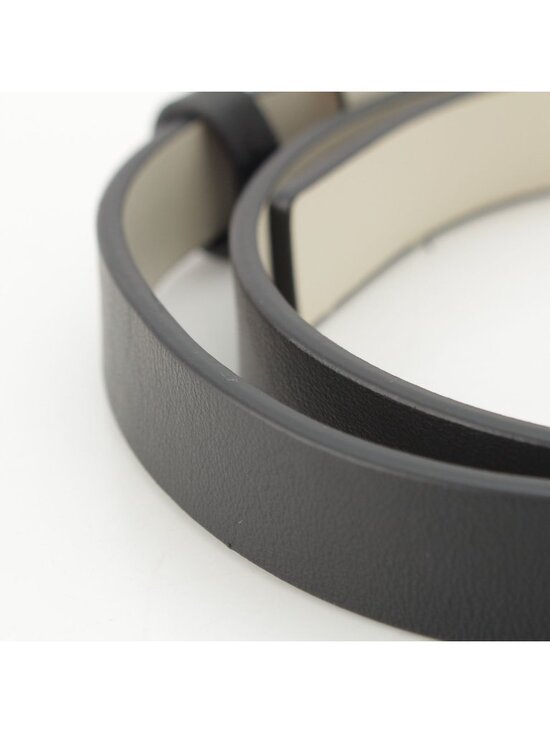 Dior CD Logo 30 Toronto Montaigne 20 Slim Smooth Calfskin Reversible Belt White main image 8